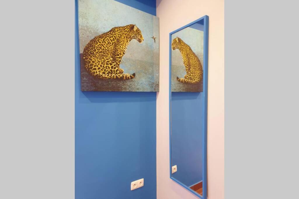 The Quiet Blue In The Center! Apartment Krakau